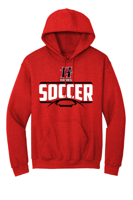 Holley Soccer Hoodie - Red